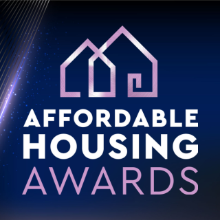 Affordable Housing Awards logo where LHP have been nominated for Best Recruitment Campaign.